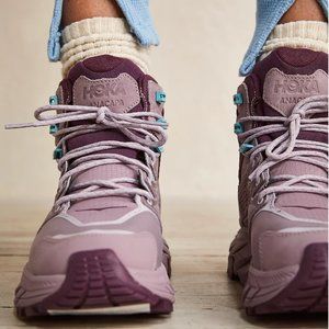 Free People HOKA Anacapa Mid Sneakers Hiking Boot